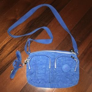 Used Blue Kipling Crossbody